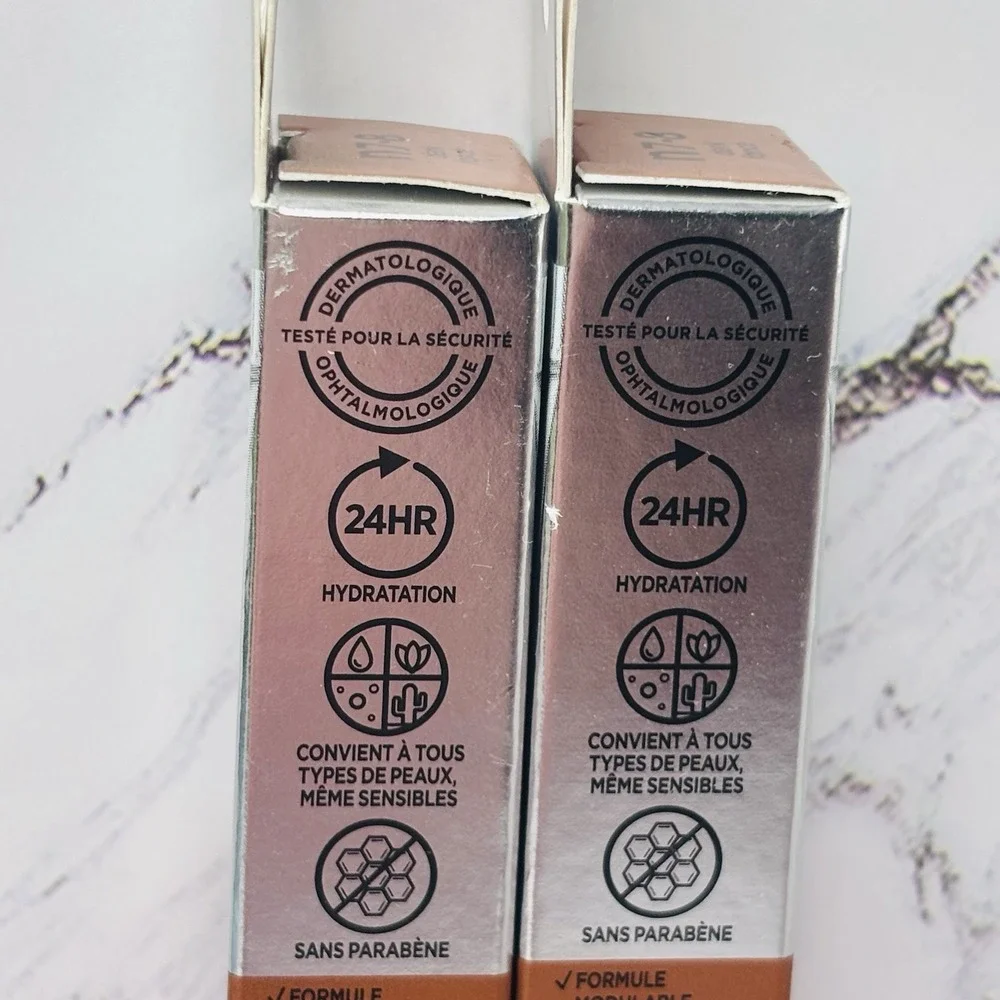 2 PACK! NEW L'Oréal True‎ Match Eye Cream Concealer N7-8 | NIP Fresh Stock
